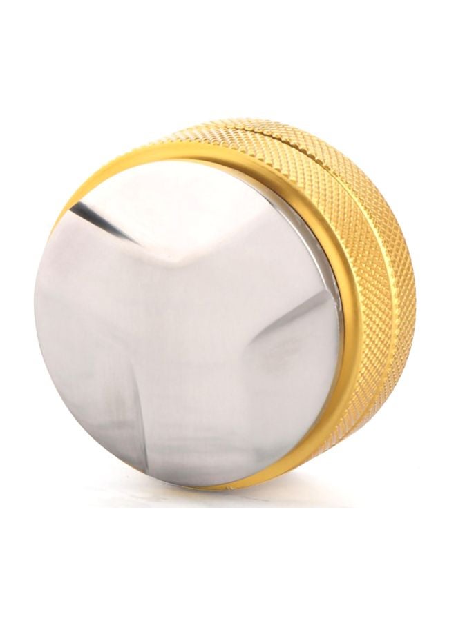 non Coffee Bean Tamper Gold 58mm - Image 2